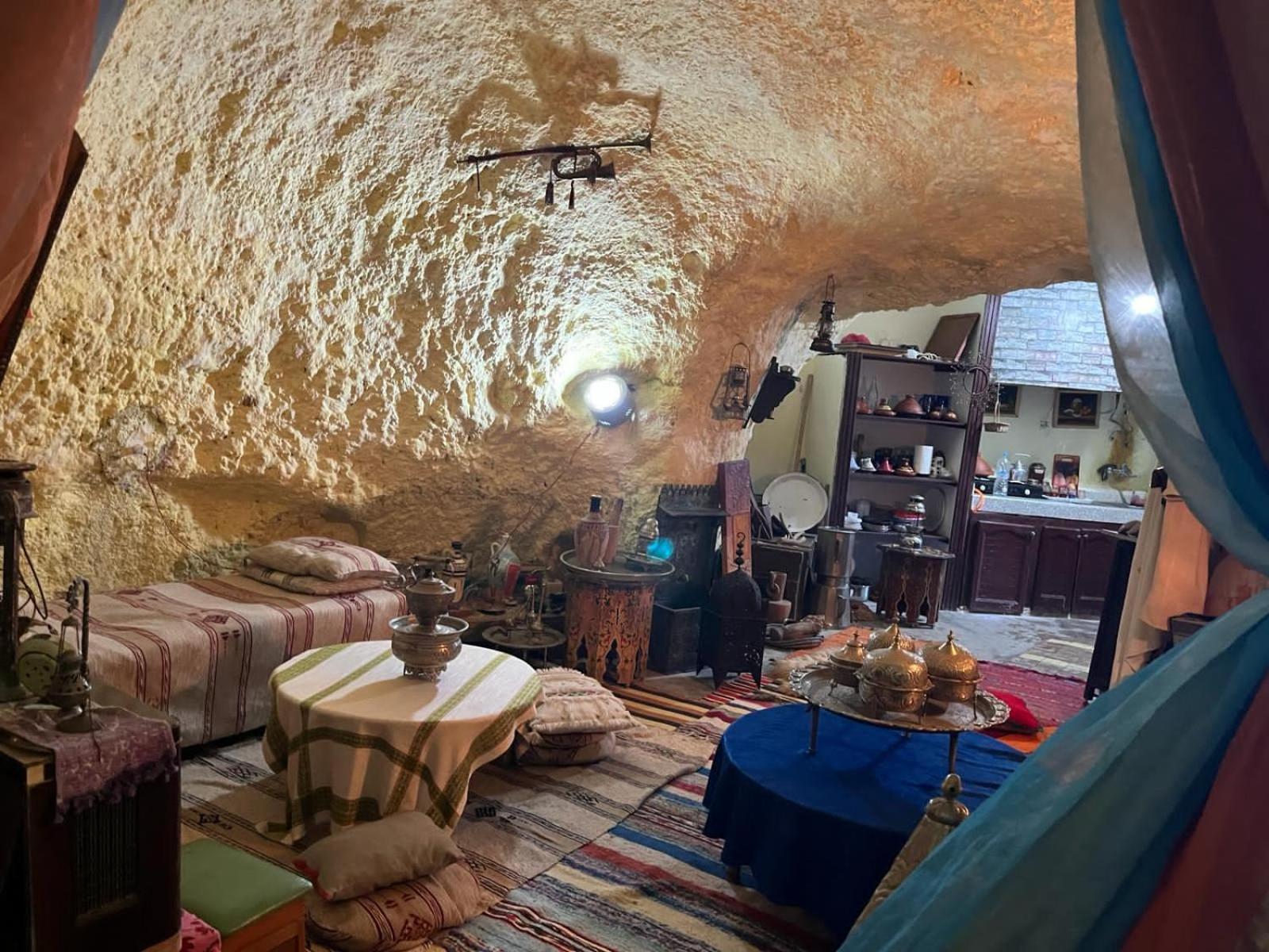 Grotte Thami Aparthotel Bhalil Bagian luar foto